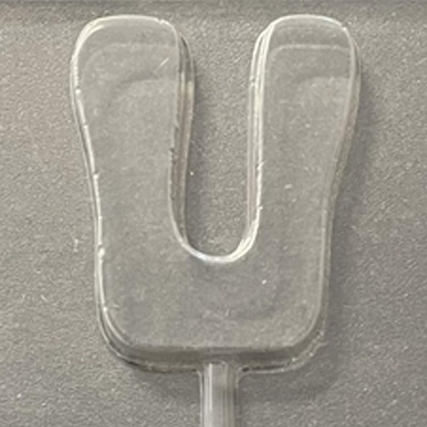 Letter U Pop Chocolate Mold for Custom Treats