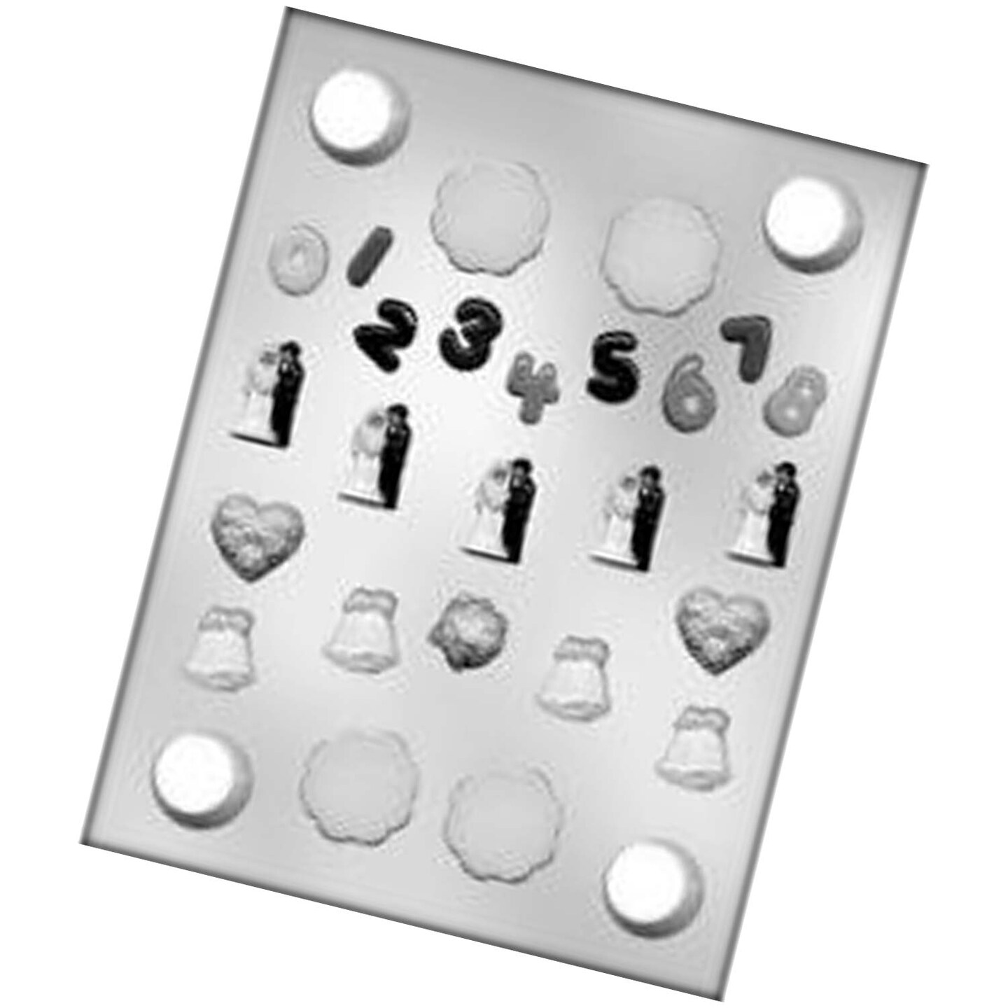 Mini Wedding Cake Top Chocolate Mold