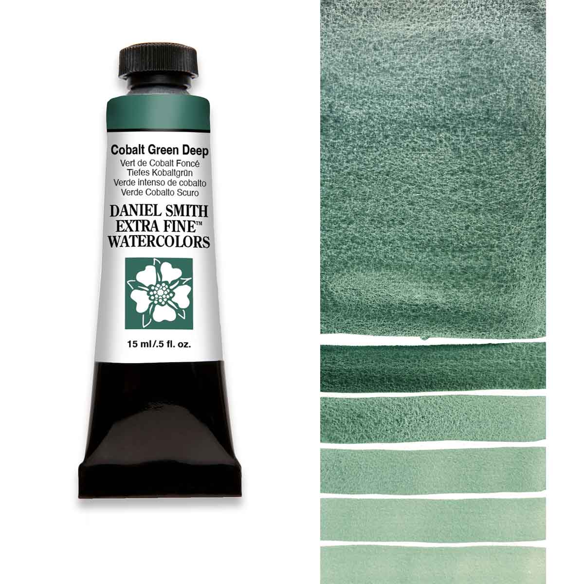 Daniel Smith Extra Fine Watercolors - Cobalt Green Deep, 5 ml Tube