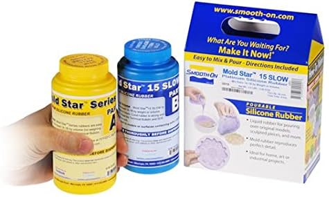 Mold Star 15 Slow - 1A:1B Mix by Volume Platinum Silicone