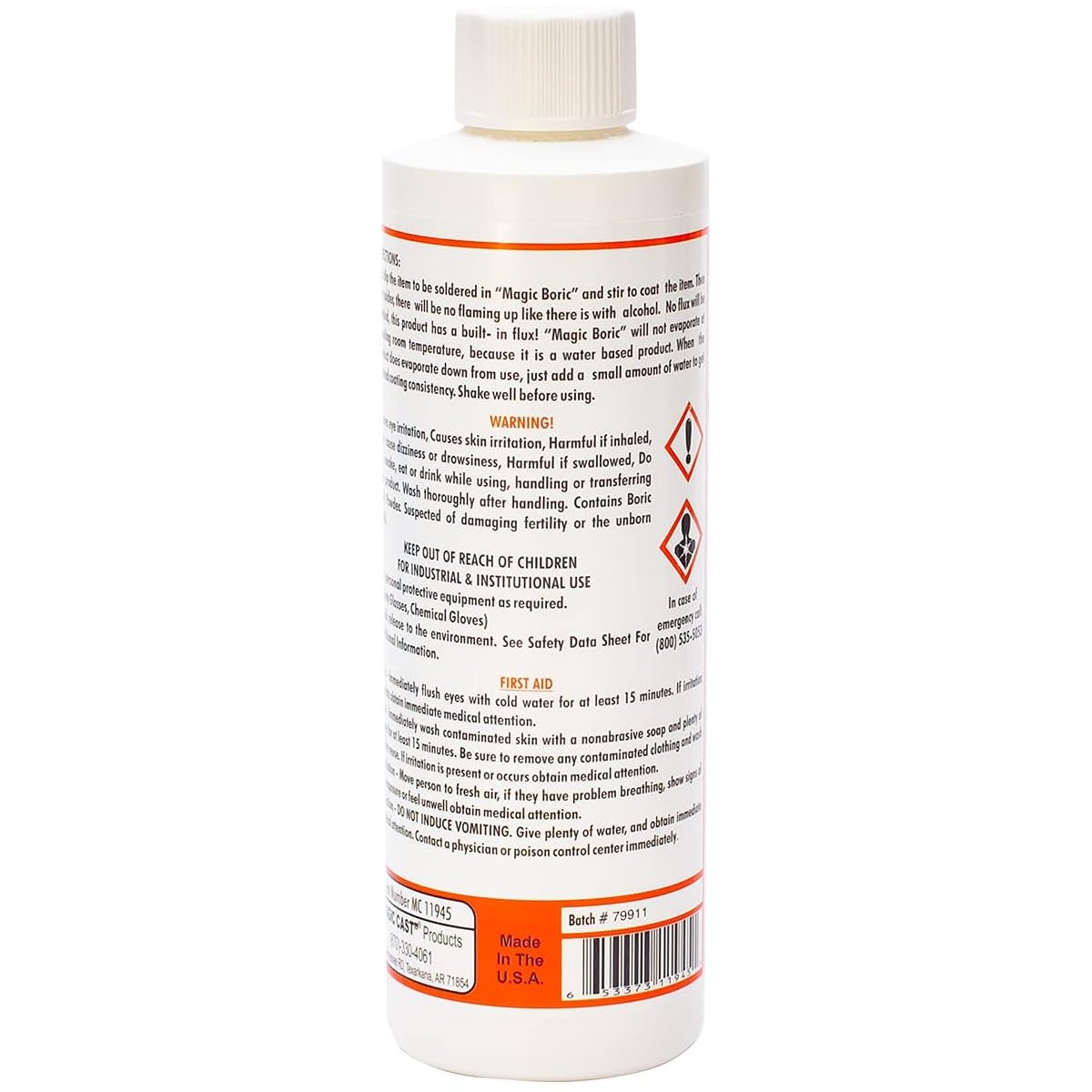 Magic Boric Soldering Dip -16 oz. Bottle