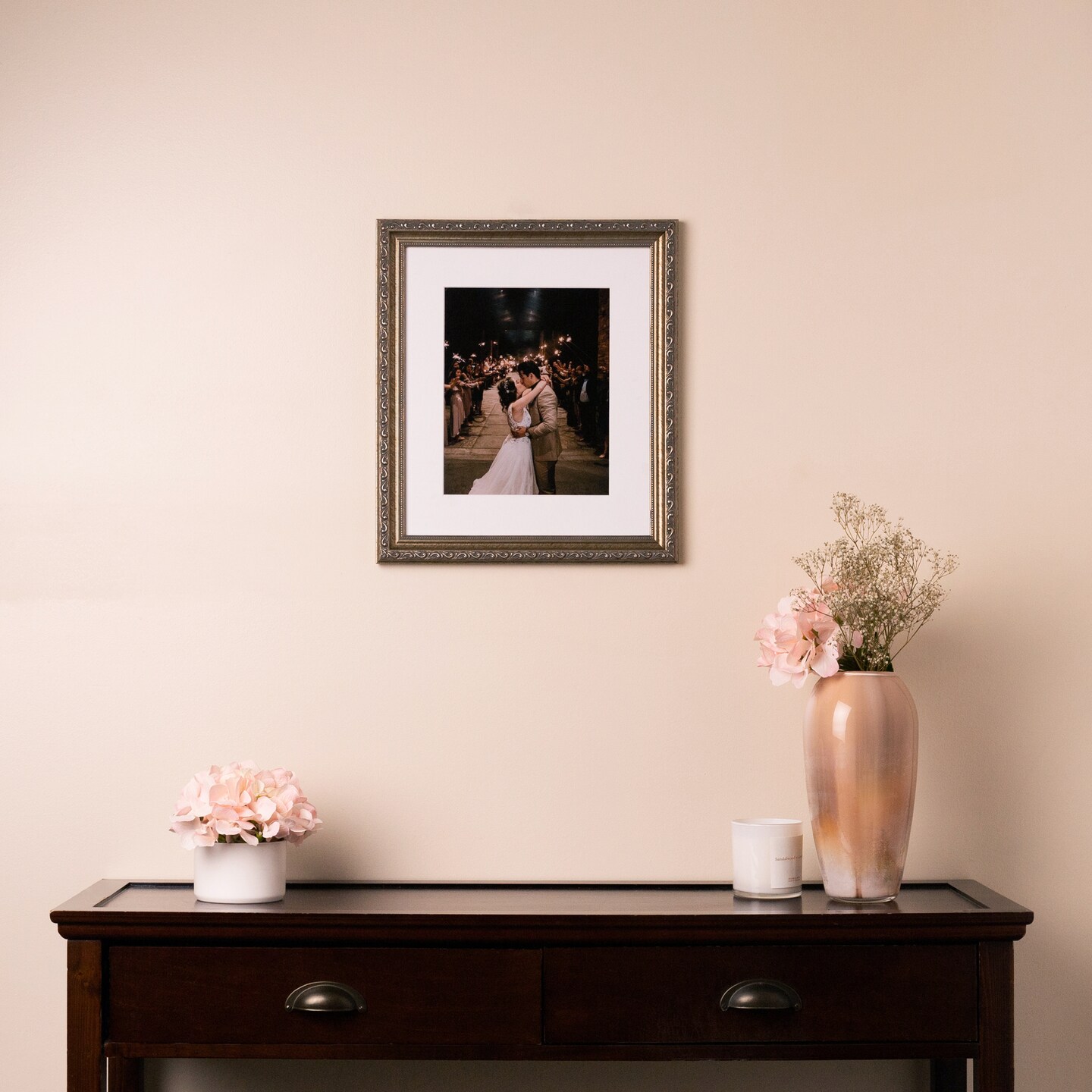 ArtToFrames 20x20 Inch Picture Frame, This 1.25 Inch Custom Wood Poster Frame is Available in Multiple Colors, Great for Your Art or Photos - Comes with Economy Acrylic and Corrugated Backing (A40OS)