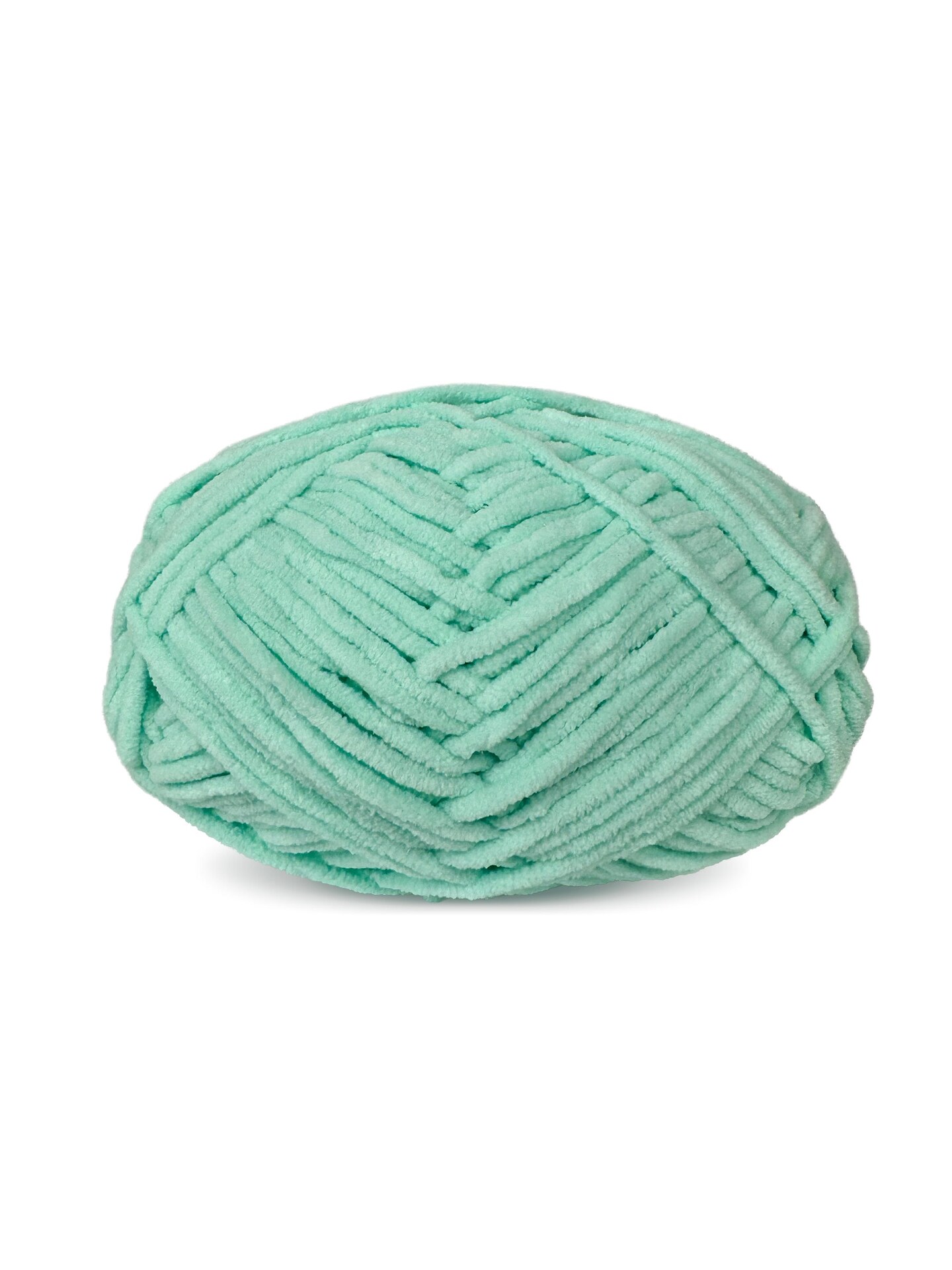 Craftytop™ Bulky Velvet Yarn #5 for Knitting & Crochet (Butterfly Mint)