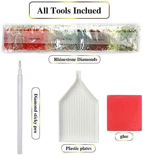 Diamond Art Kits Paint by Numbers for Adults with 5D Diamond Art, Perfect for Home Decoration