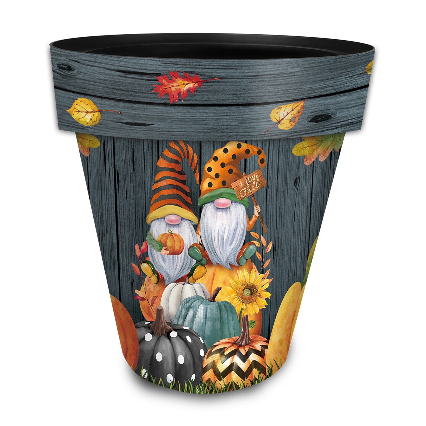 Fall Gnomes Large Planter, Model: DEBL-FL01614 | Michaels