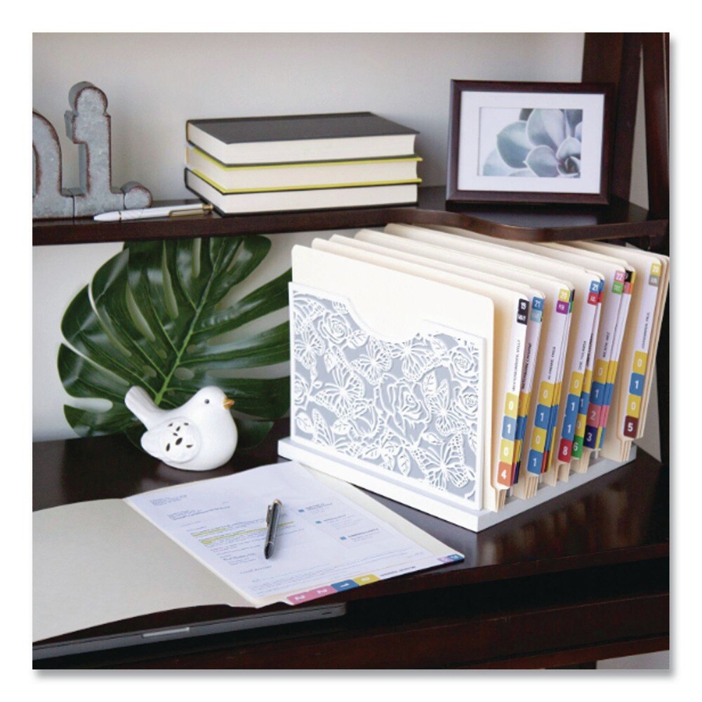 Smead 0.75 in. x 1.5 in. "19" Yearly End Tab File Folder Labels - Gray (500/Roll)
