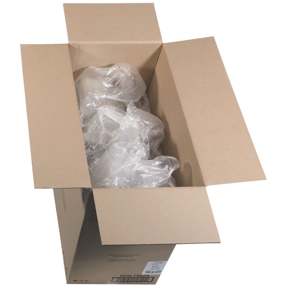 Pactiv Corp. 7.25 in. x 6.37 in. x 2 in. 24 oz. EarthChoice Tamper Evident Recycled Hinged Lid Deli Container - Clear (231/Carton)