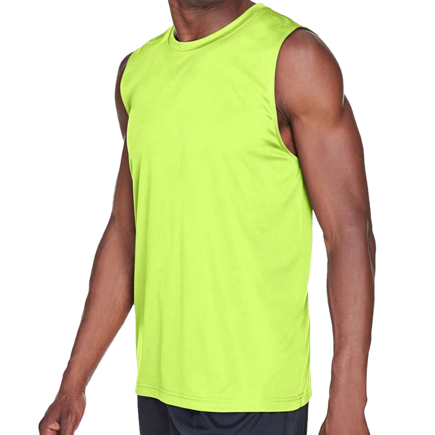 Team 365 Men's Zone Performance Muscle T-Shirt, Sleeveless Athletic Tank for Gym & Casual Wear