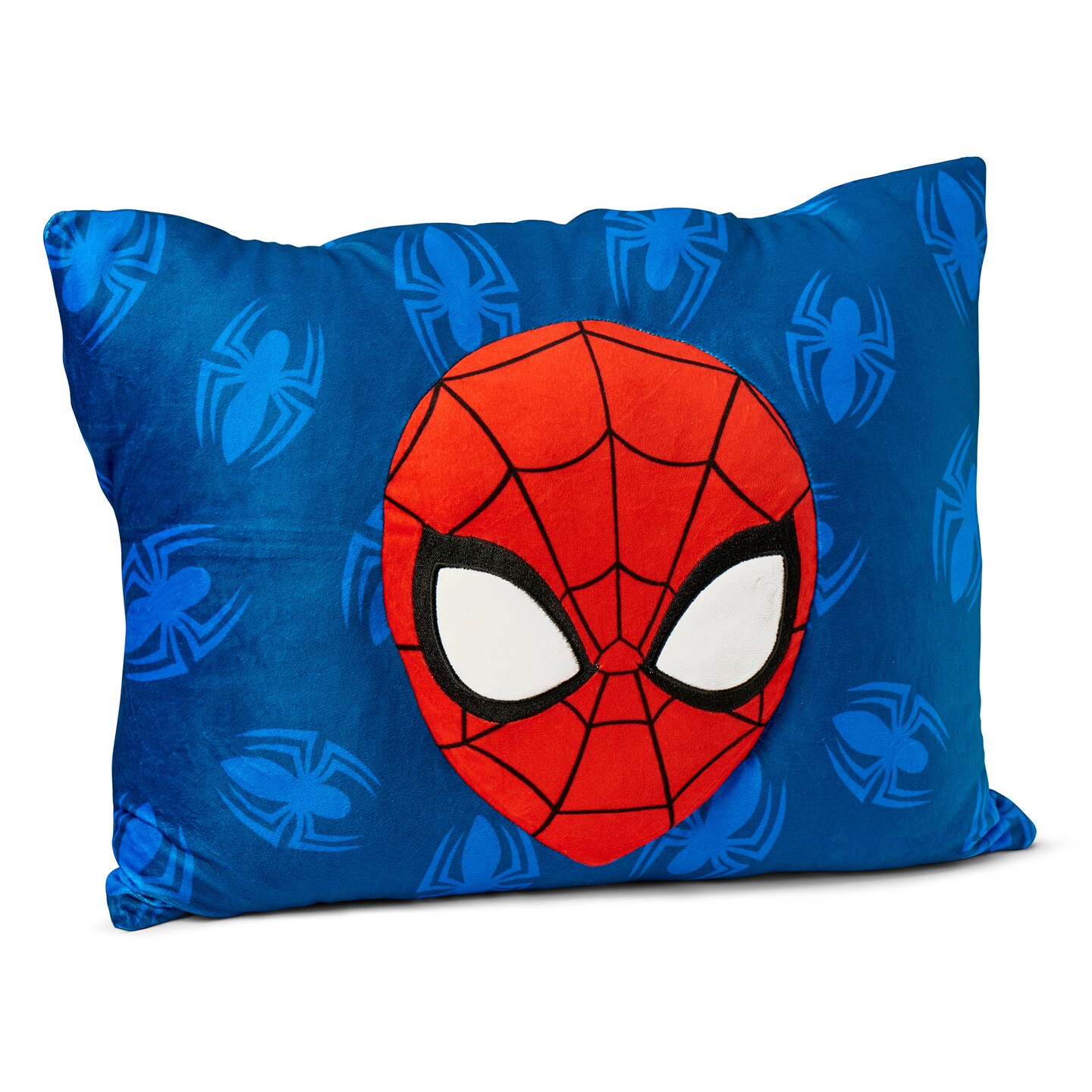 Marvel Spider-Man Web All Over Silk Touch Throw Blanket 50X60 inches with Plush Pocket Pillow 14X20 inches