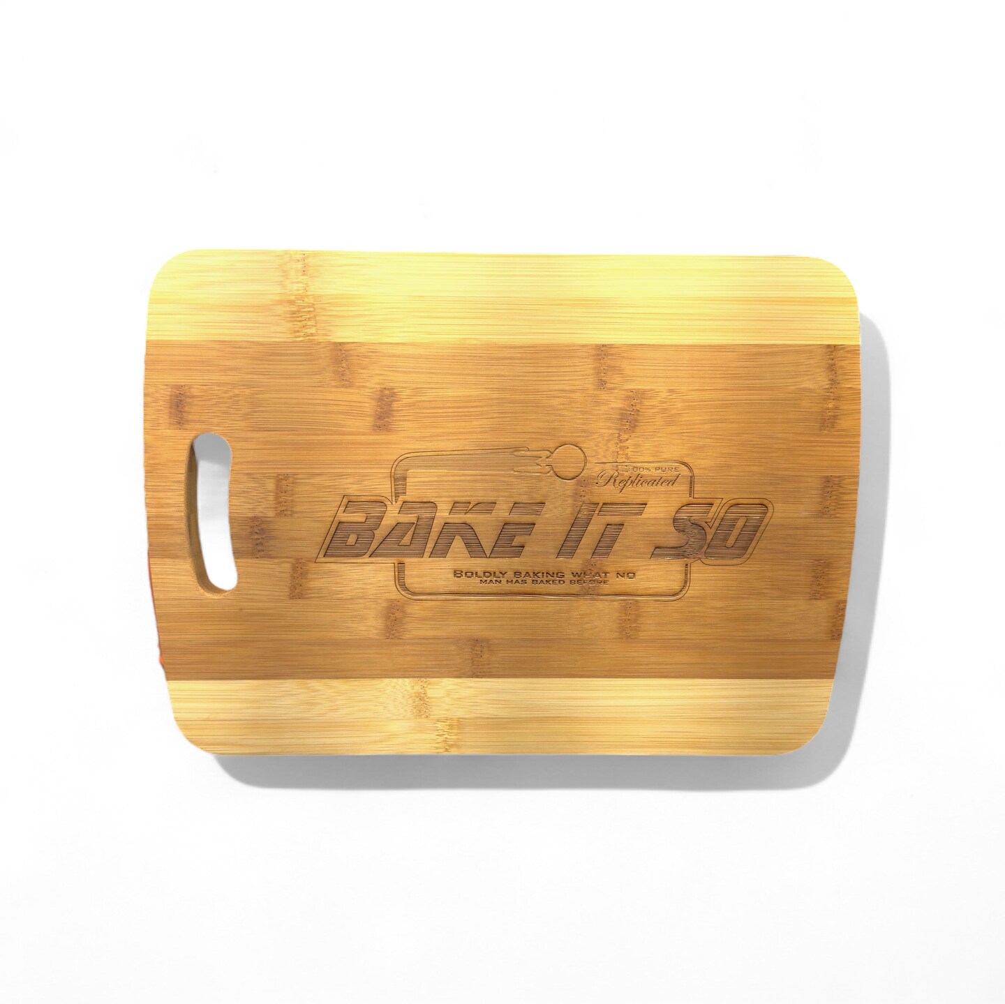 Bake It So Cutting Board 14''x9.5''x.5'' Bamboo Bake It So Cutting Board 14''x9.5''x.5'' Bamboo