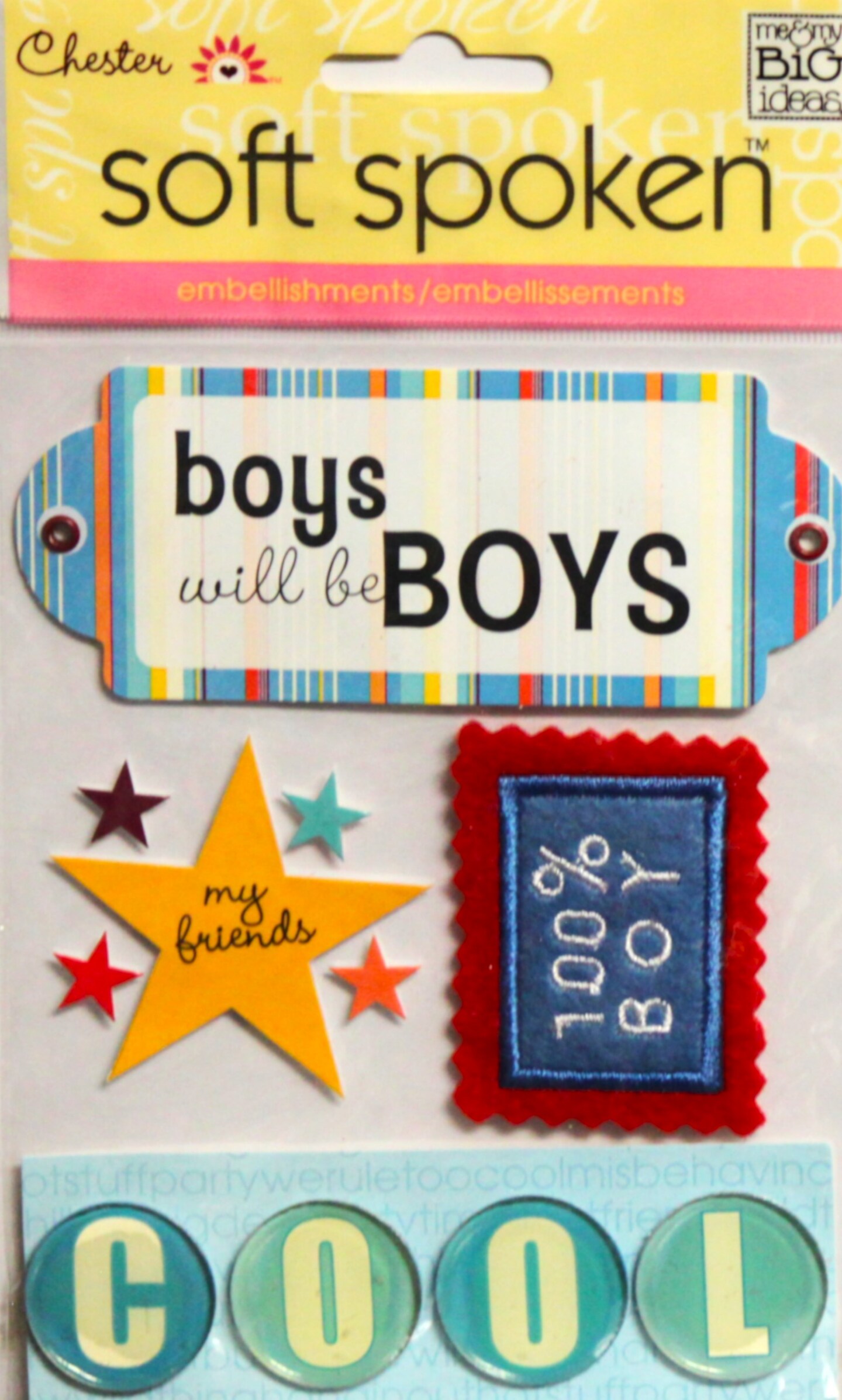 Me &#x26; My Big Ideas Boys Dimensional Stickers