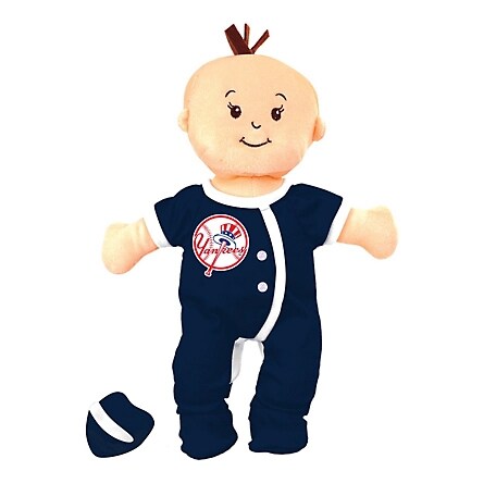 MLB Baby Fanatic Wee Baby Doll, New York Yankees