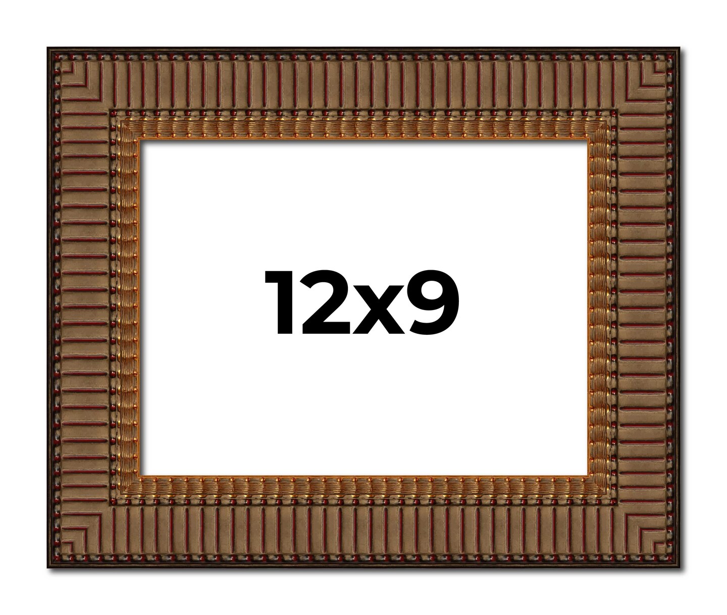 Photo Size Museum Black Picture Frame - UV Acrylic, Foam Board Backing, Hanging Hardware