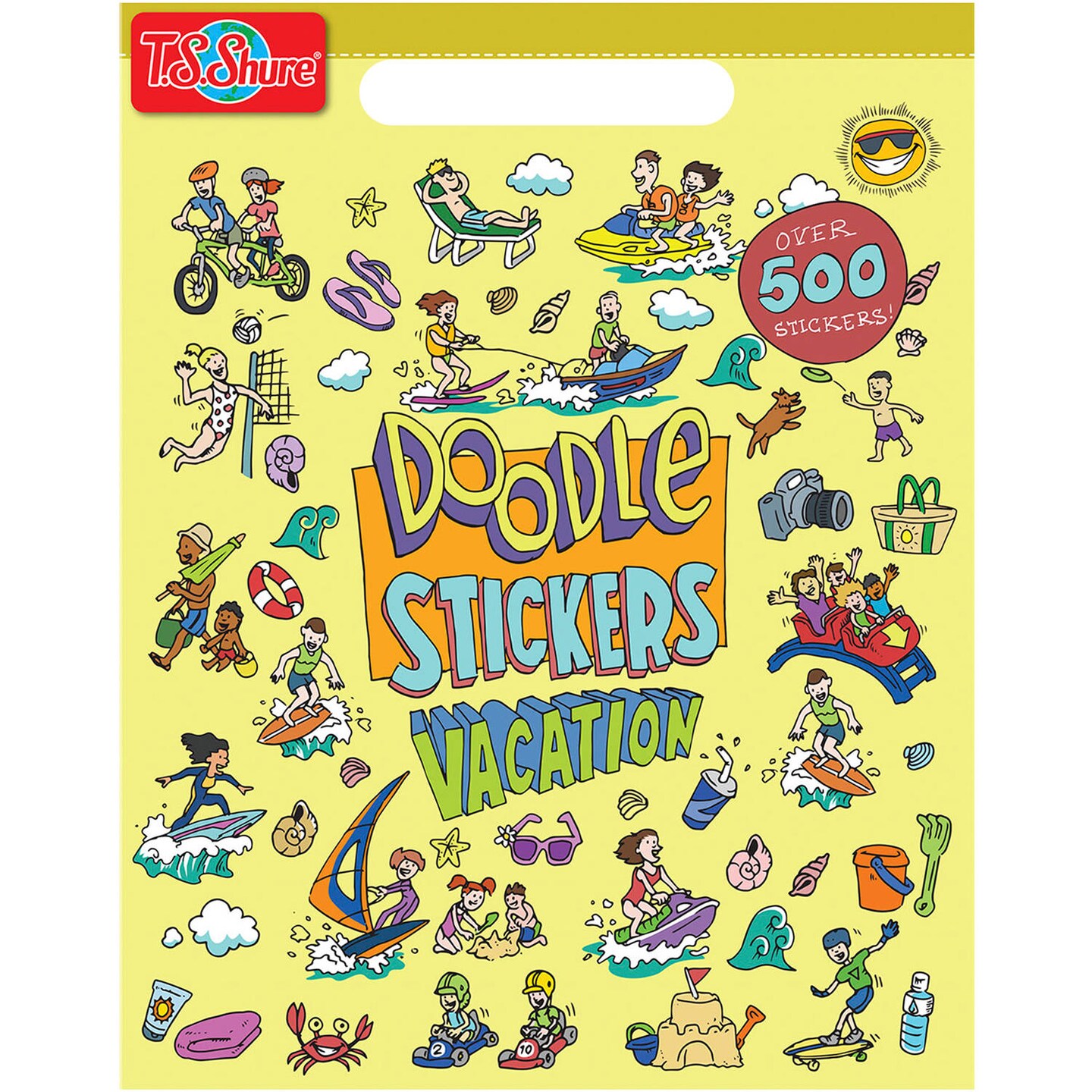 T.S. Shure - Doodle Vacation Sticker Book