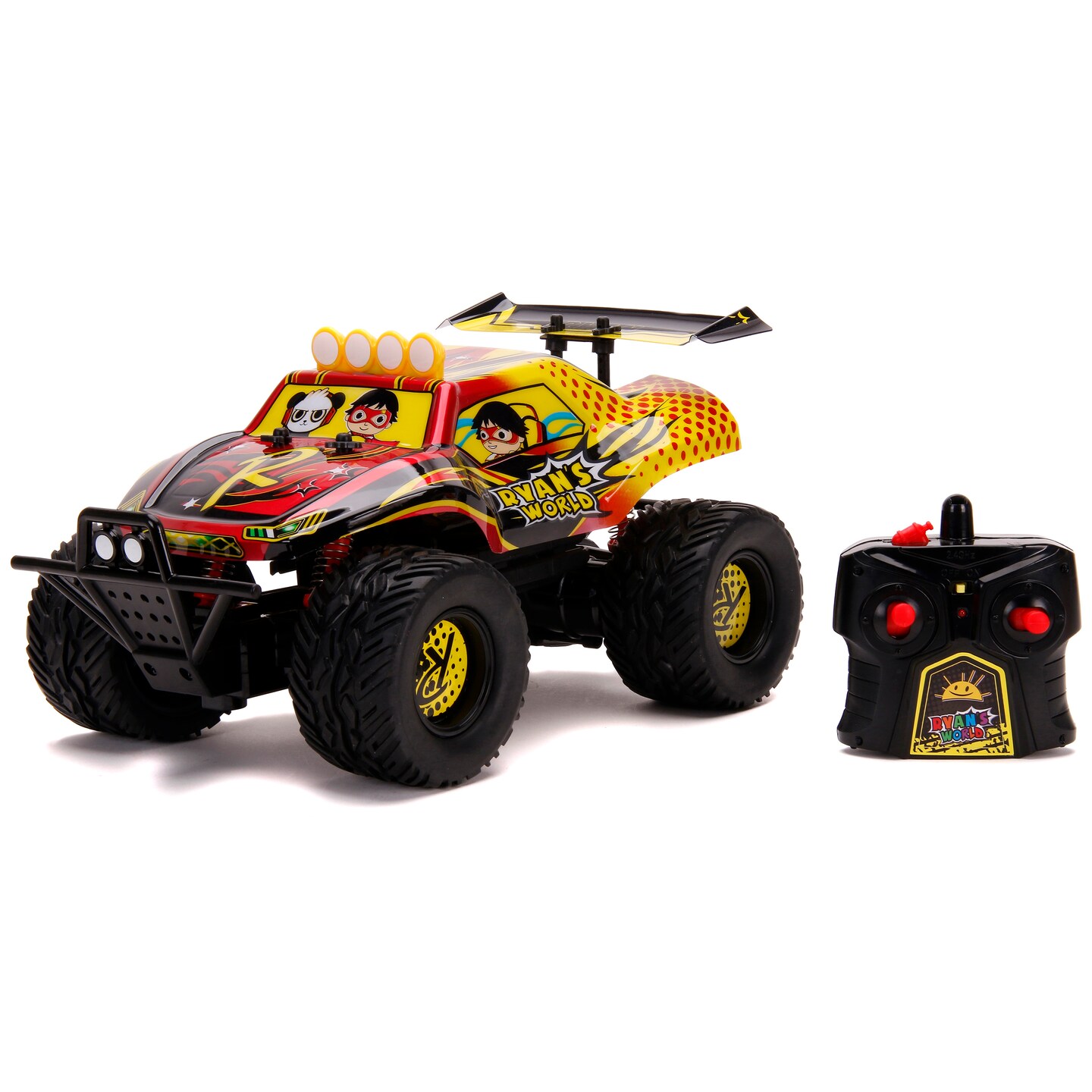 Jada Toys - Ryan&#x27;s World 1:14 Scale  Ryan Buggy RC Remote Control Car 2.4 GHz Radio Control Cars