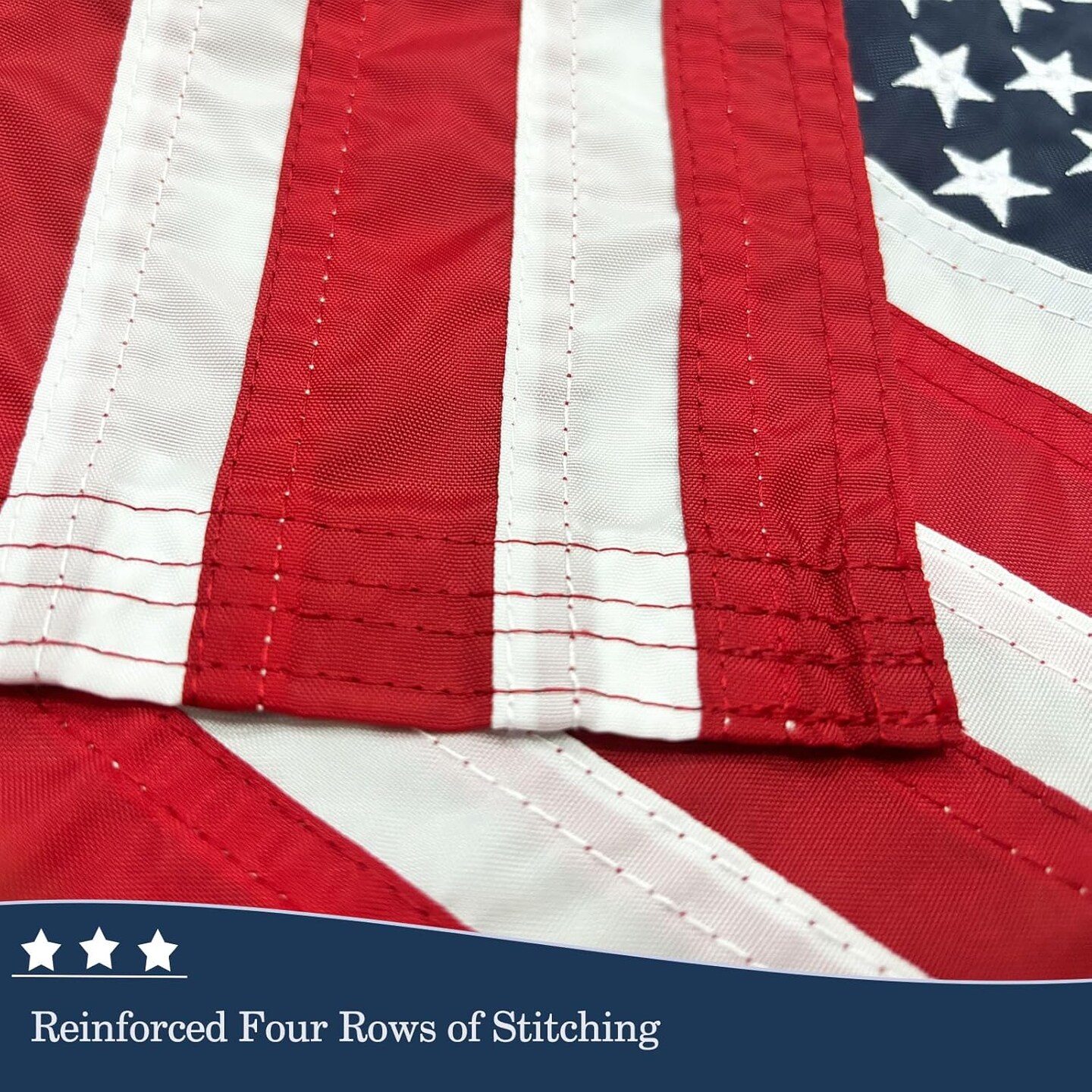 Small American Flag Boat Flag USA 12x18 US Flags for Outside Heavy Duty Outdoor Embroidered Stars 2 Brass Grommets for Marine UTV