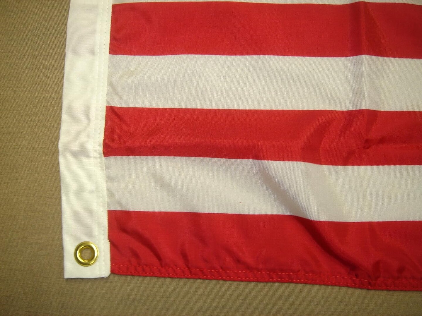 Nylon American Flag, 16 x 24 Inch (Model 2500) 100% MADE in USA