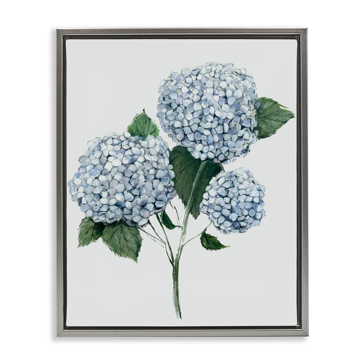 Stupell Industries Hydrangea Bulb Trio Floating Frame By Hannah