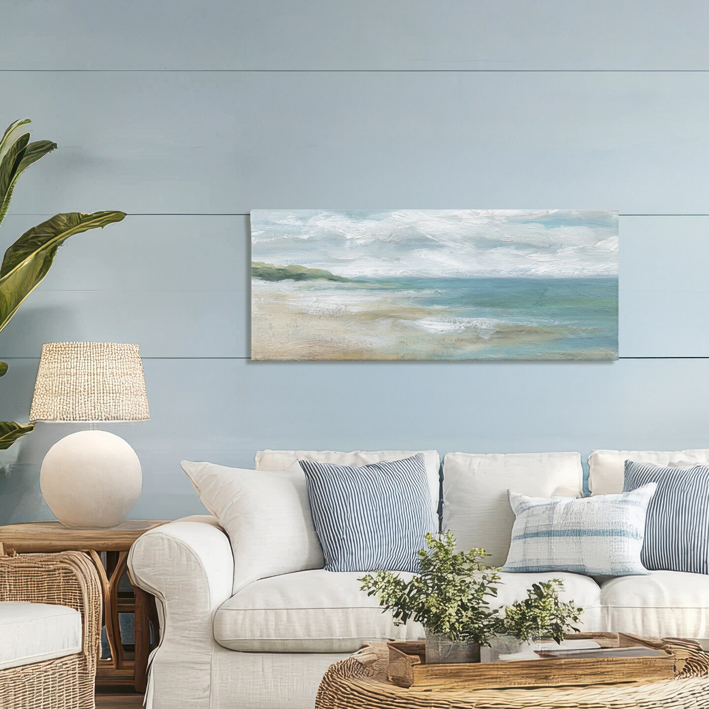 Stupell Industries Summer Beach Oasis Canvas By Carol Robinson