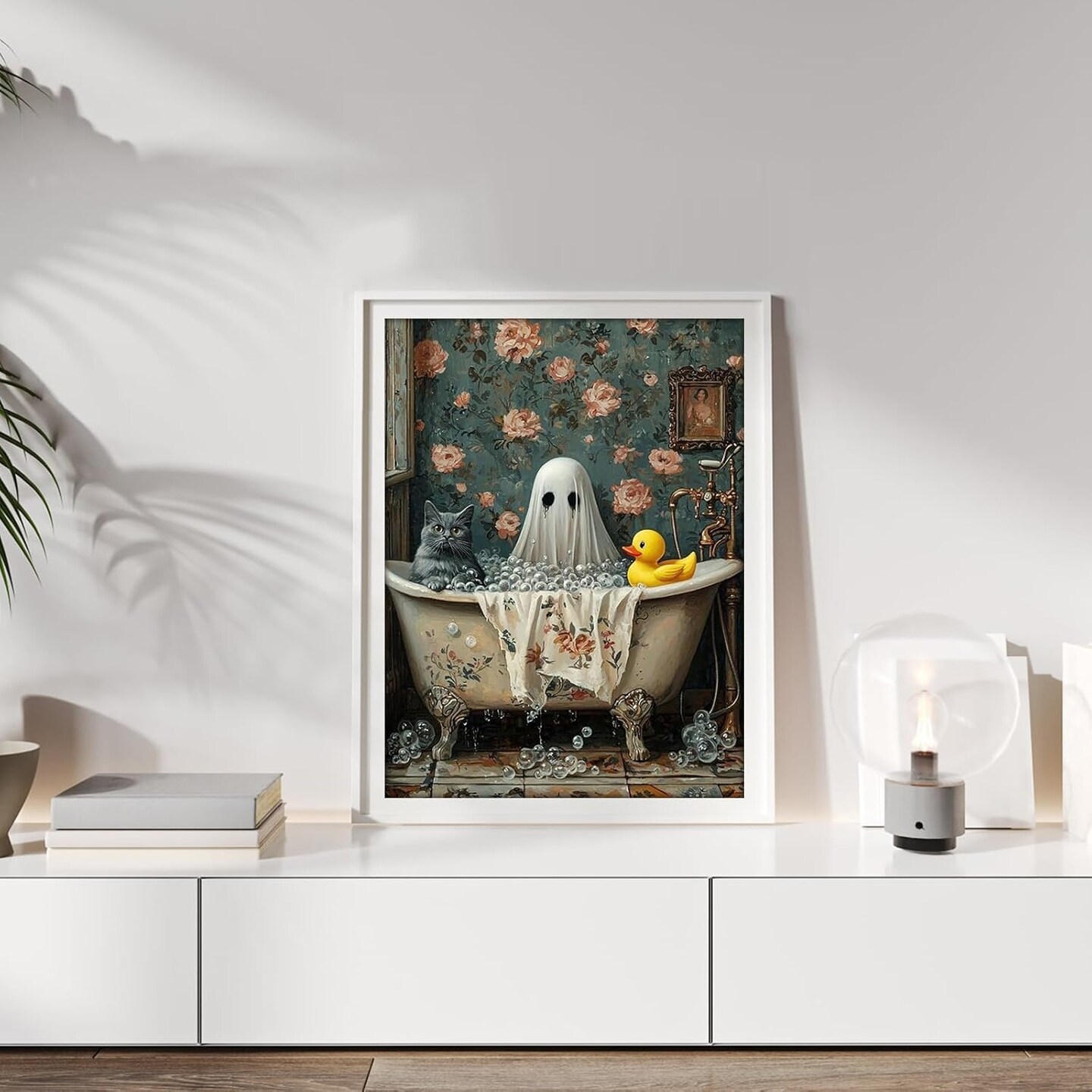 Halloween Ghost Diamond Art Diamond Painting Kit,12x16inch