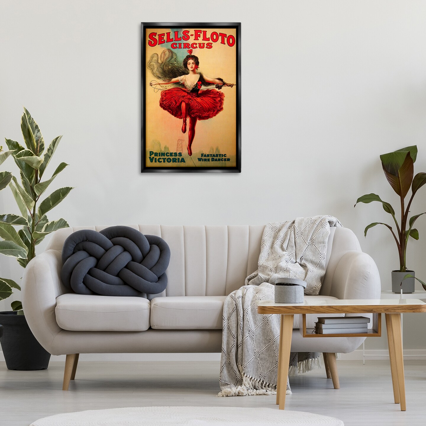 Stupell Industries Sells-Floto Circus Vintage Poster Floating Frame Design by Marcus Jules