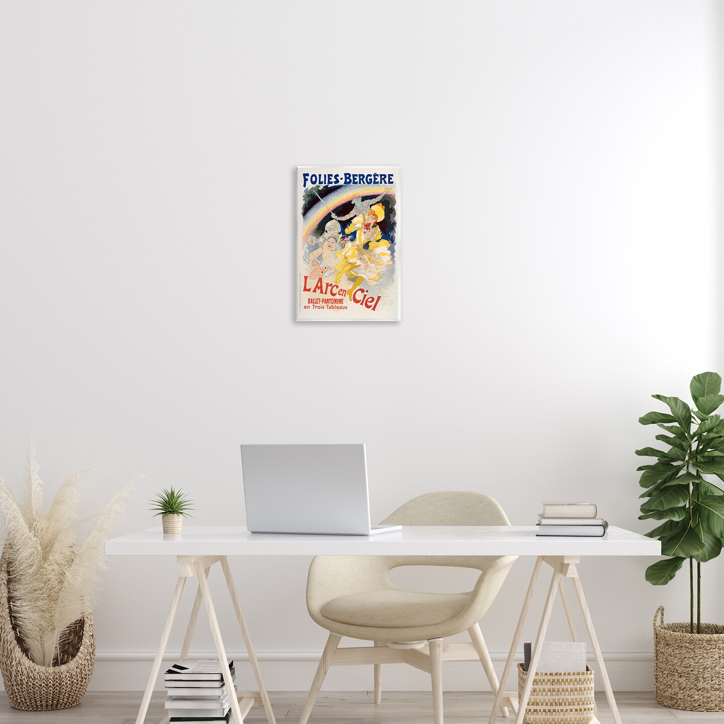 Stupell Industries Vintage Ballet Entertainment Ad Wall Plaque Design by Marcus Jules