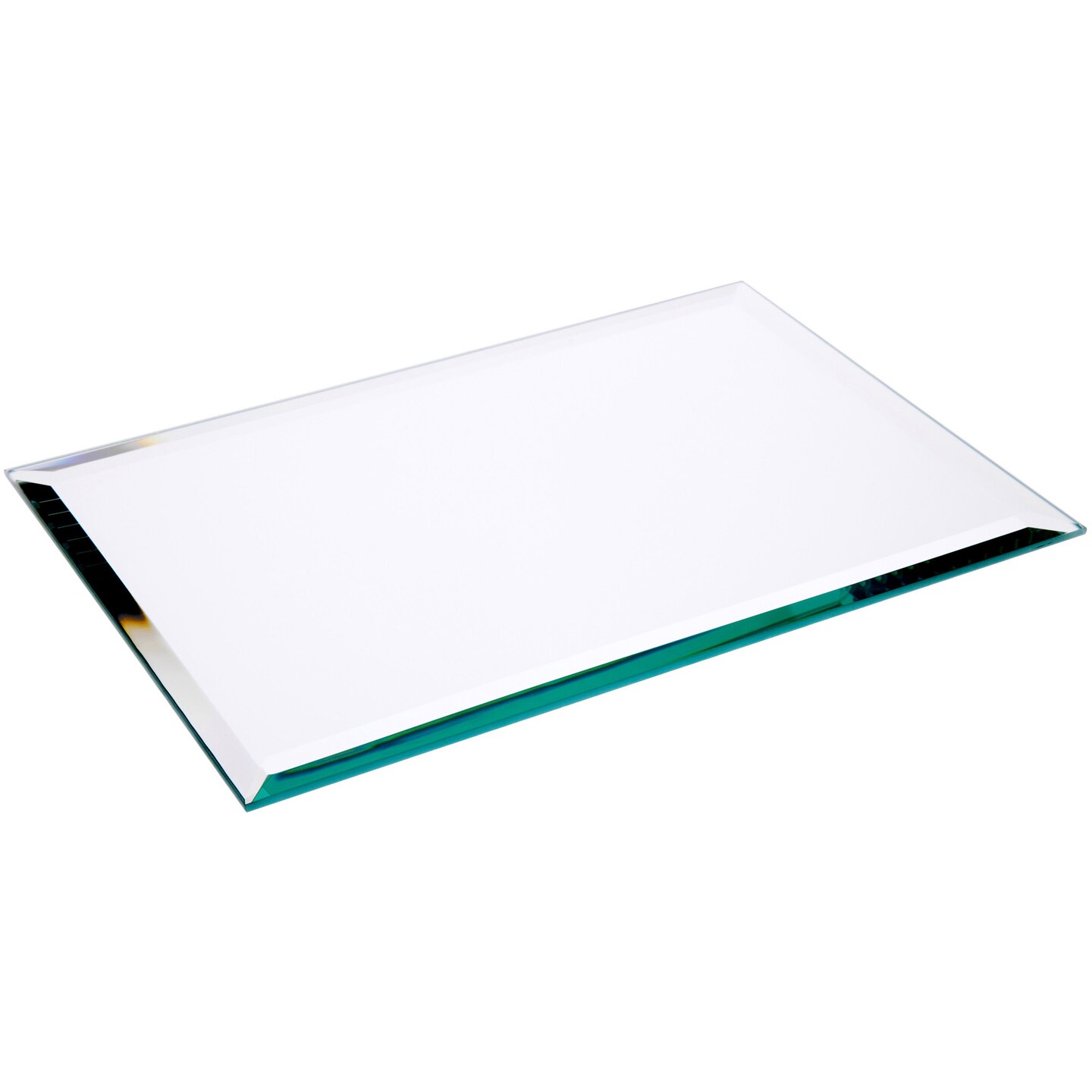Plymor 7&#x22; x 10&#x22; Rectangle, 5mm Thick Beveled Glass Mirror
