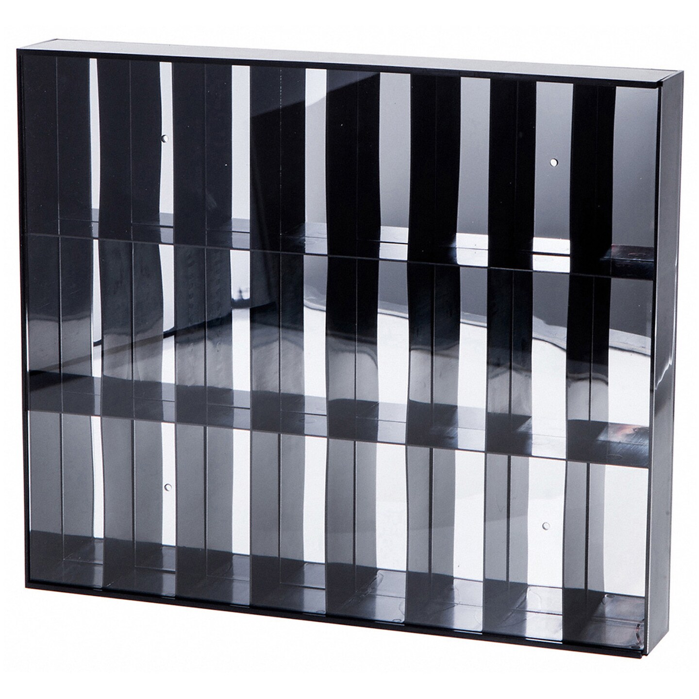 Protech AFSBM 24 Slot Acrylic Display Case for 3&#x22; - 4&#x22; Action Figures (Wall-Mount), 18&#x22; W x 15.25&#x22; H x 2.5&#x22; D