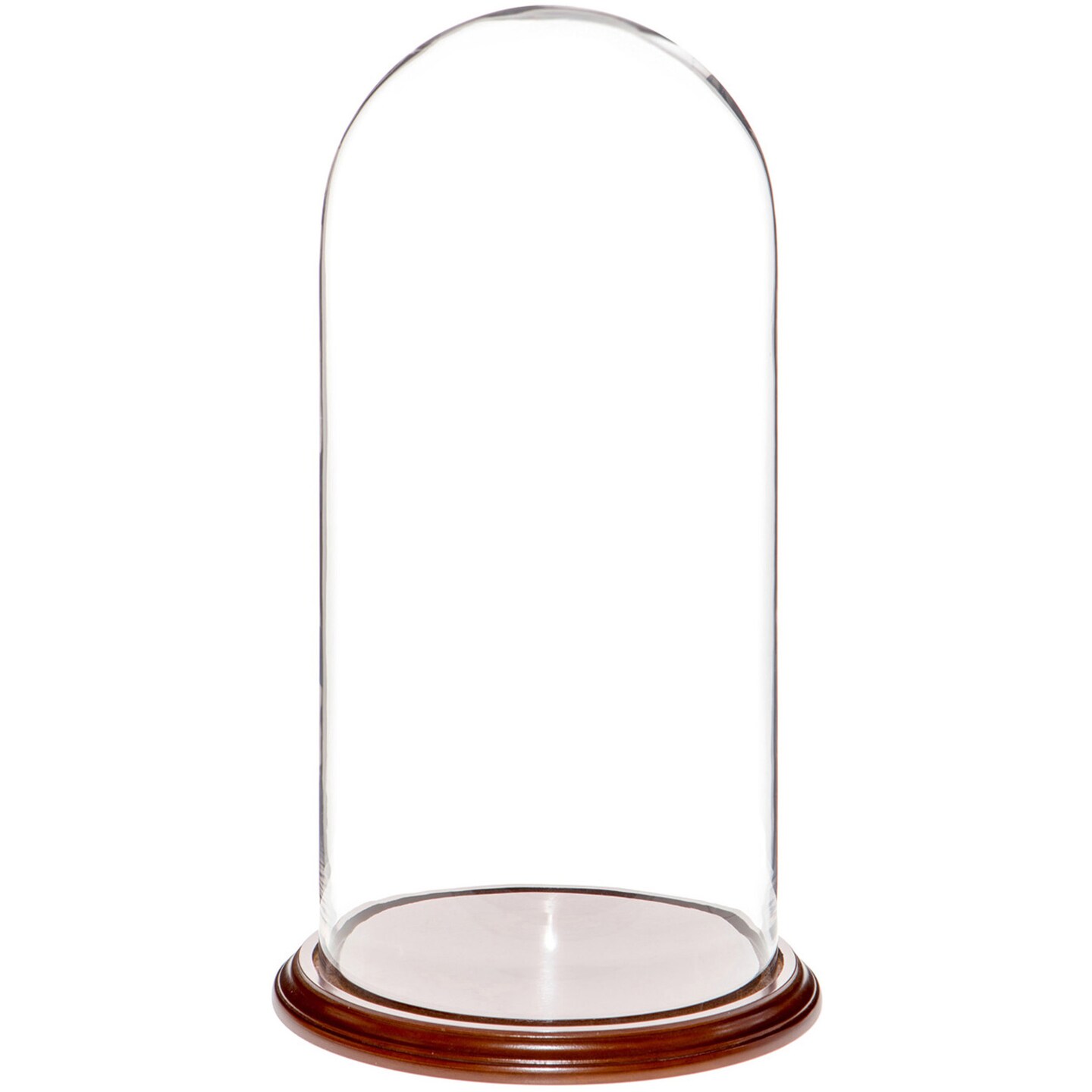 Plymor 9.75&#x22; x 20&#x22; Glass Display Dome Cloche