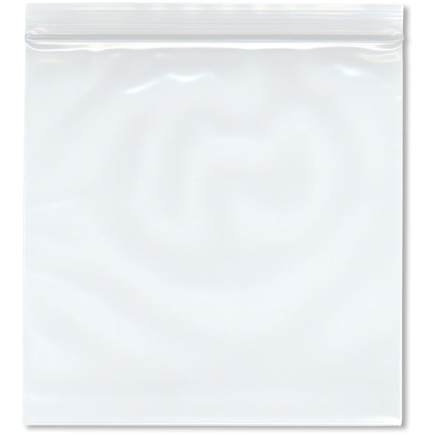 Plymor 8" x 8" (Pack of 100), 6 Mil Industrial Duty Zipper Reclosable Plastic Bags