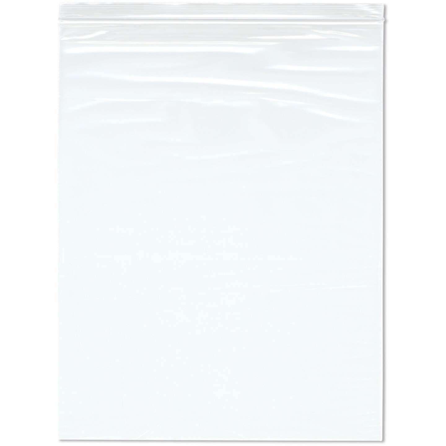 Plymor 14" x 18" (Pack of 100), 2 Mil Zipper Reclosable Plastic Bags