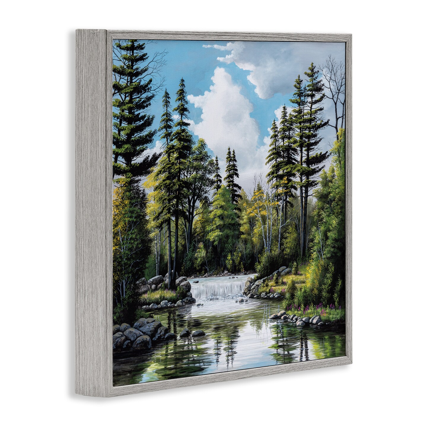 Stupell Industries Before The Falls Landscape Framed Giclee, design by Bill Saunders