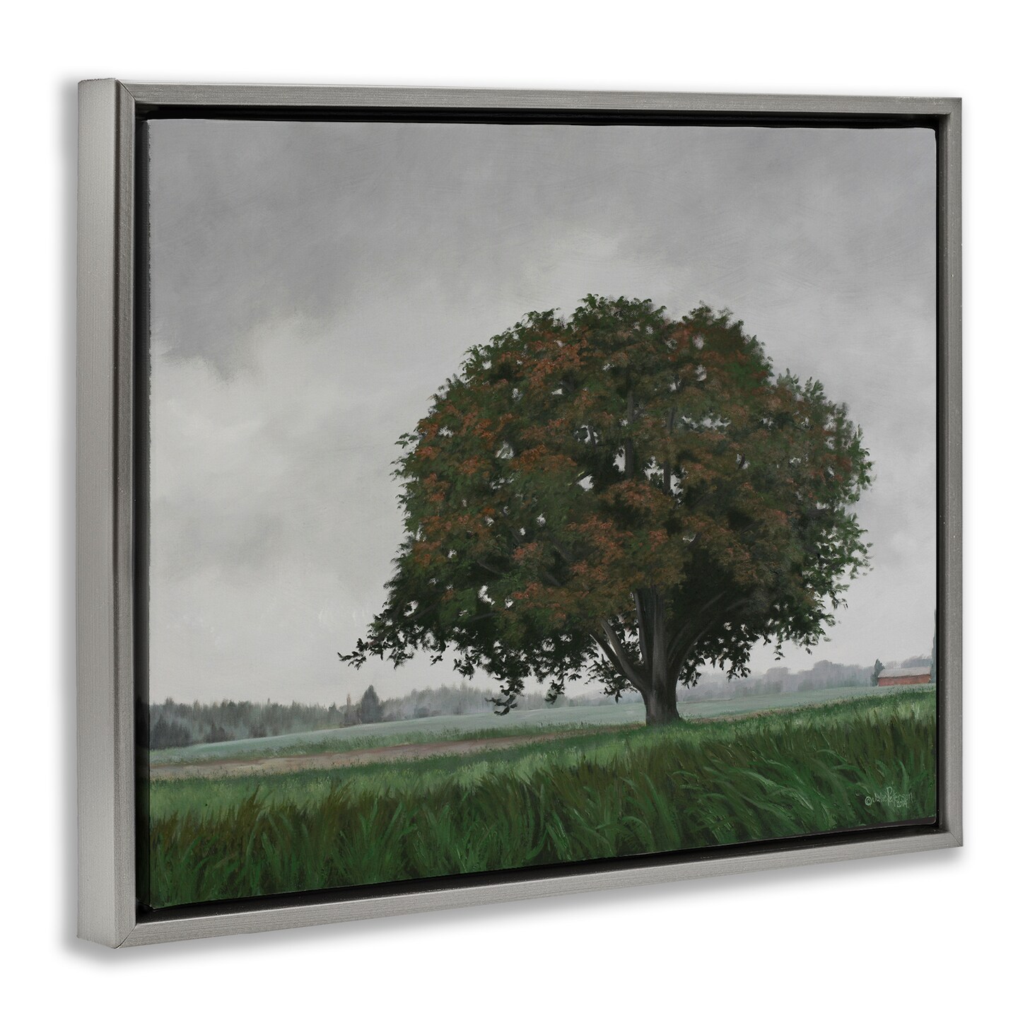 Stupell Industries Atmospheric Lone Tree Floating Frame, design by Julie Peterson