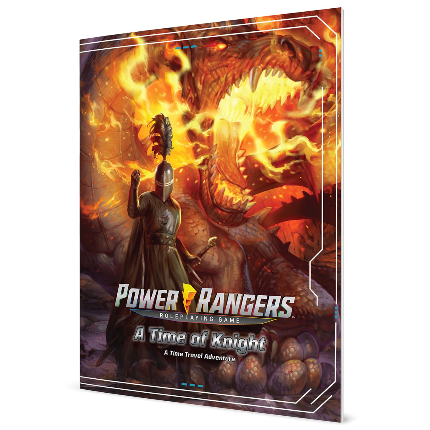 Renegade Games Studios: Power Rangers Roleplaying Game A Time of Knight Adventure - Hardcover RPG Book, Level 5 Adventure