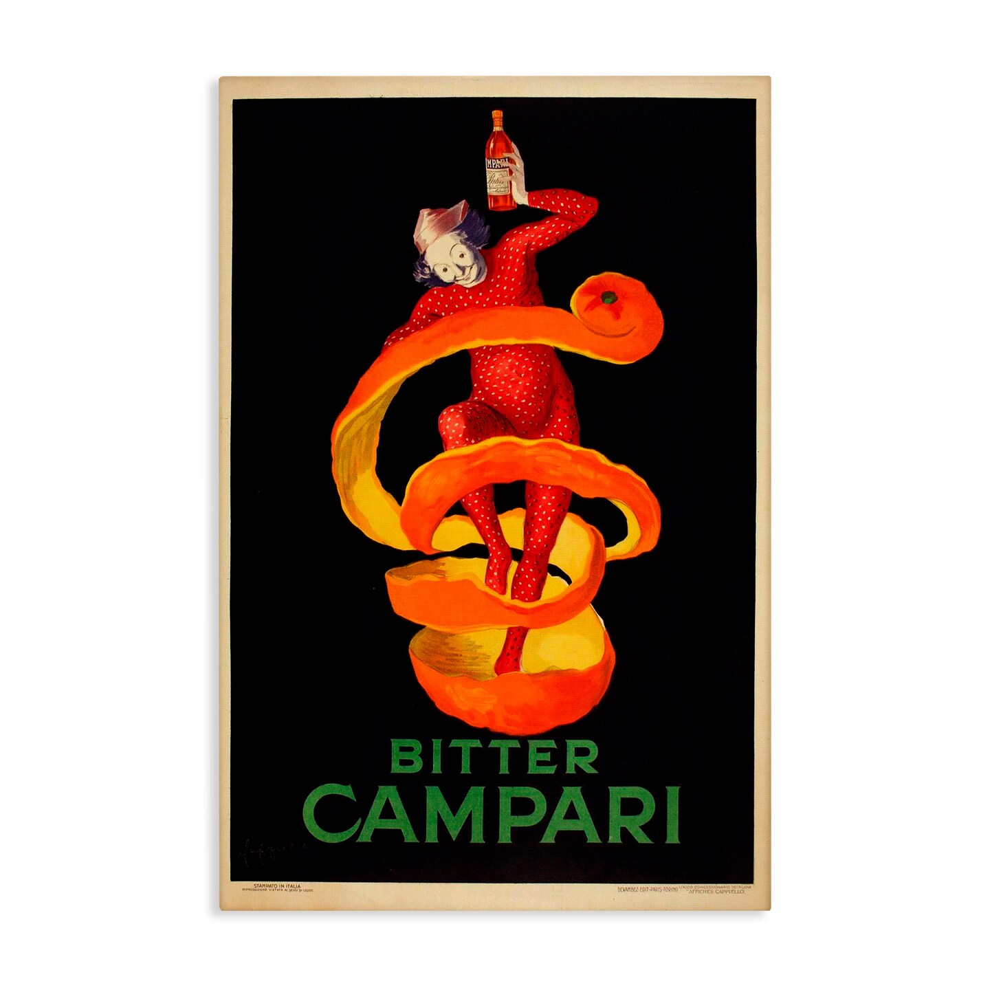Stupell Industries Bitter Campari Advertisement Canvas, design by Marcus Jules