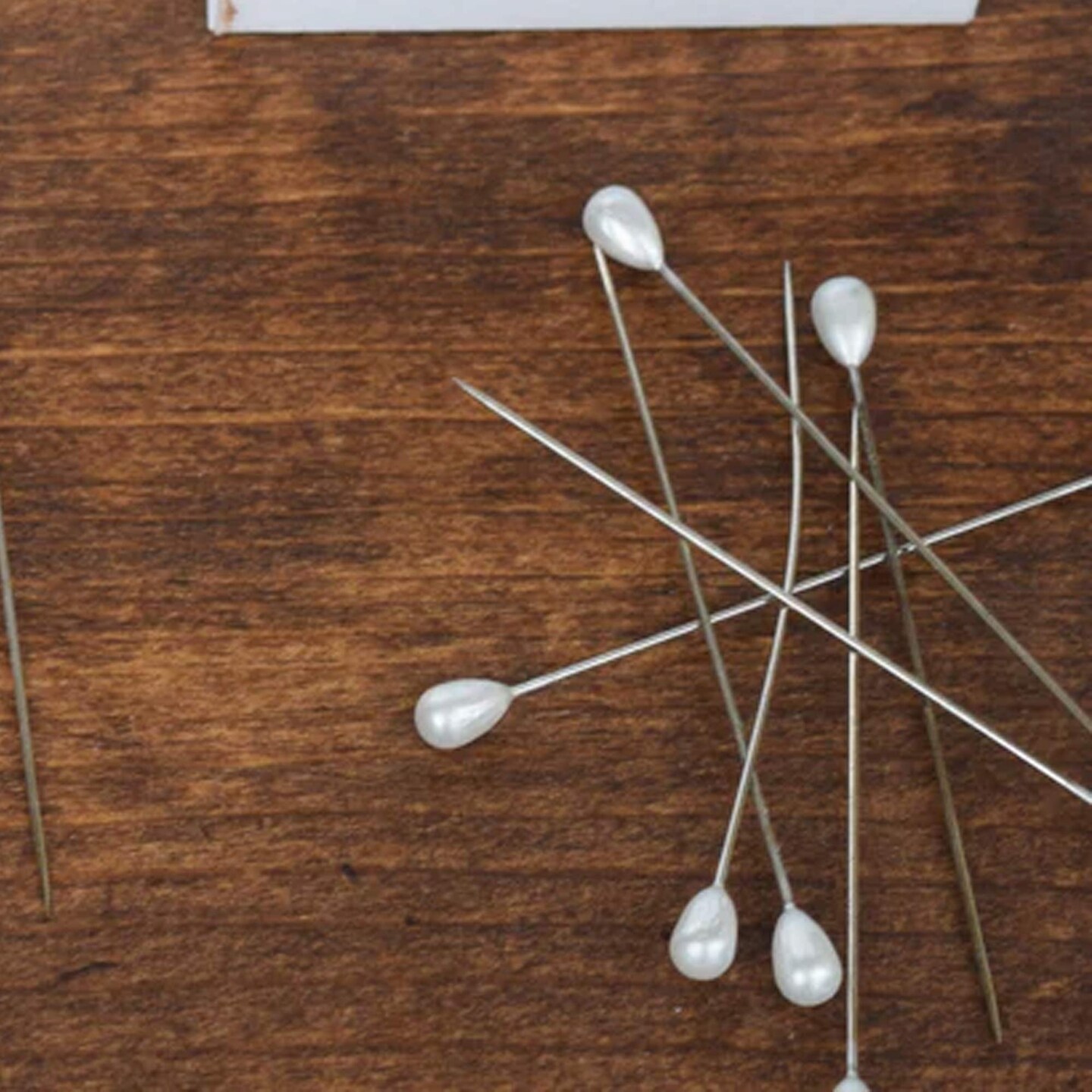 100 Large 2.75” White Pearl Head Bridal Pins Wedding Bouquet Pins Craft Supplies