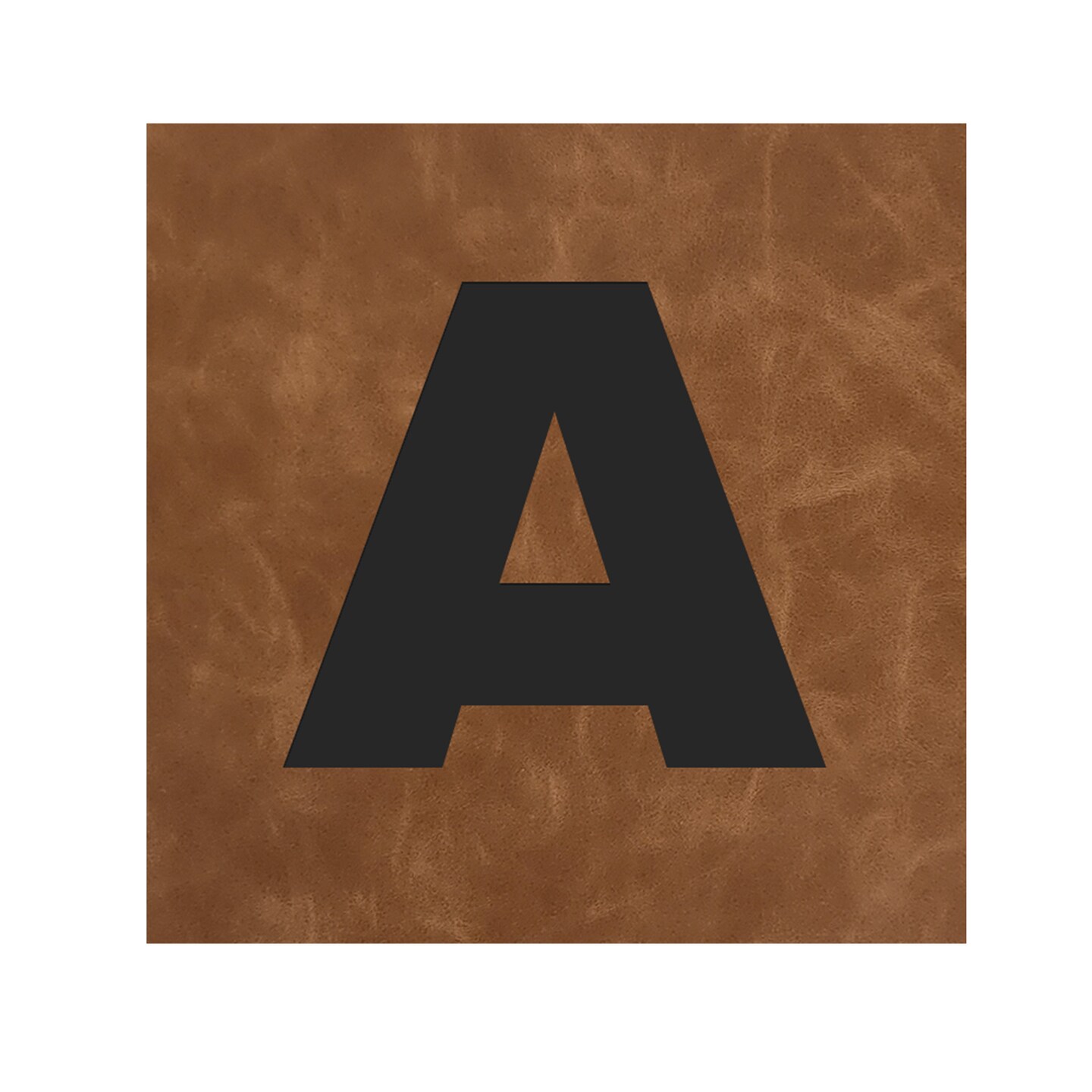 Saddle Deluxe Colored Faux Leather Sheet for Laser Engraving Crafts - Leather-Like Material - Professional Leatherette Sheets for CO2 Diode Lasers, UV-LED Printing, HTV – 12"x24".