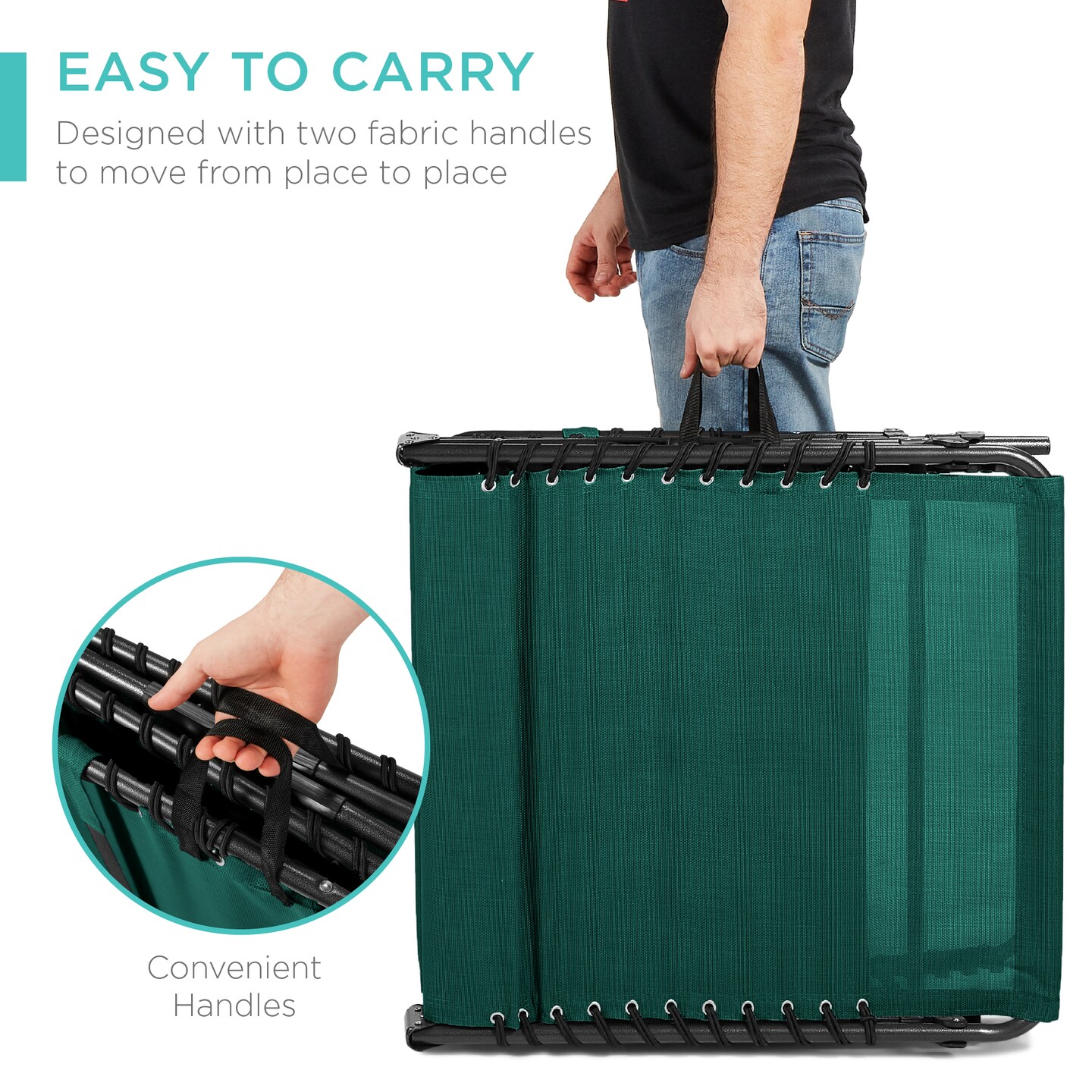 Best Choice Products Patio Chaise Lounge Chair, Outdoor Portable Adjustable Pool Recliner w/ Pillow