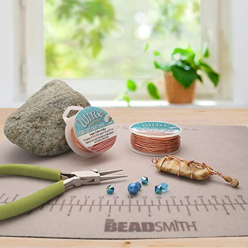 The Beadsmith Wire Elements Craft Wire &#x2013; Tarnish Resistant, Soft Temper, Round