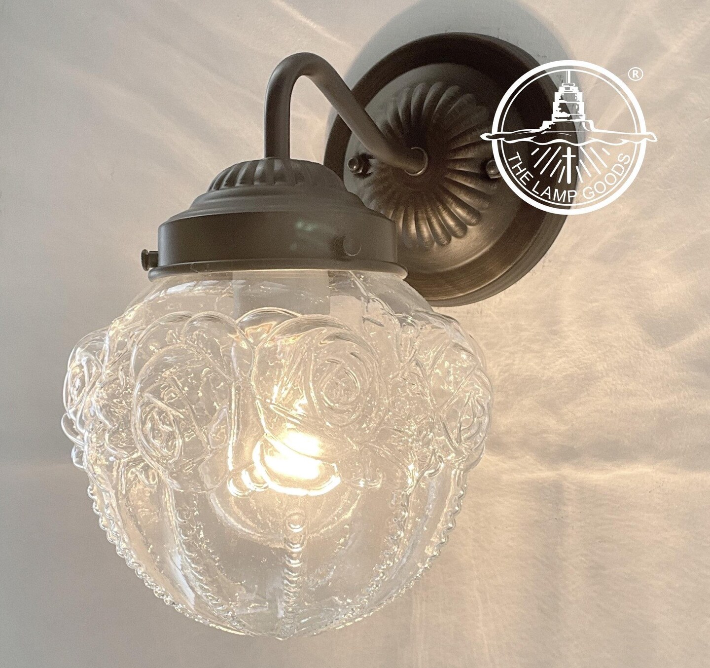 Victorian Embossed Globe Wall Light - Bathroom Fixture Bedroom Sconce  Antique Historical Lighting Farmhouse Modern Kitchen Traditional |  MakerPlace by ..., image size:1080x1016