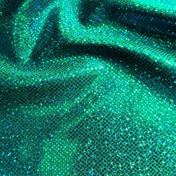 Sparkles Foiled Spandex Fabric 4 Way Stretch Nylon for Dancewear, Gymnastics & Costumes