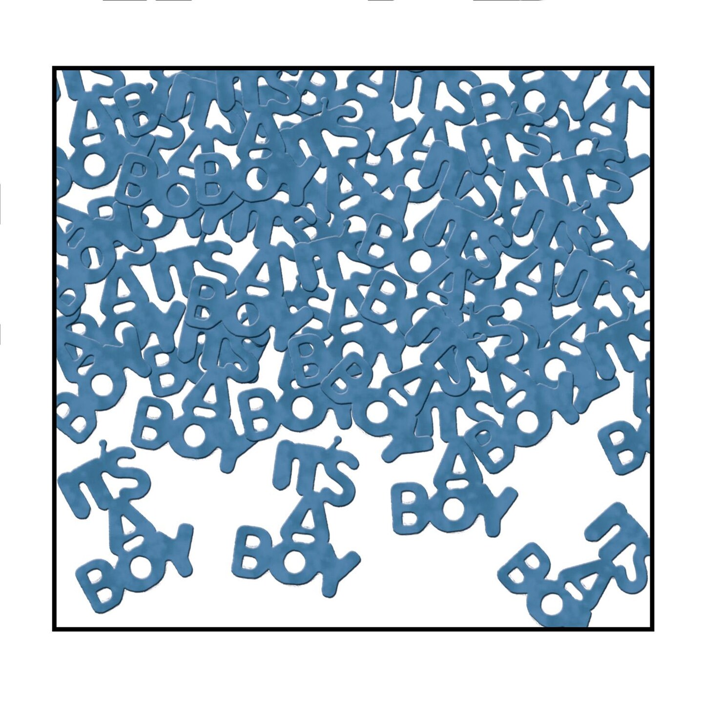 12 Pack Beistle It&#x27;s A Boy Confetti- Blue