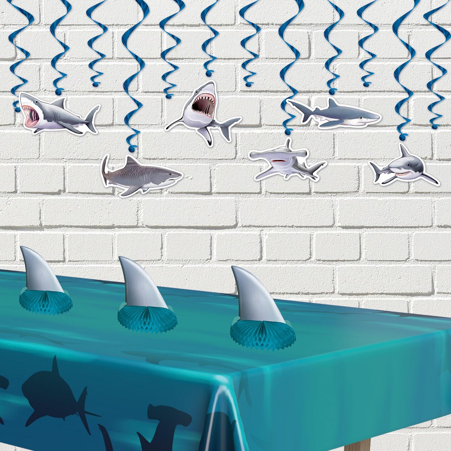 36 Pack Beistle Shark Fin Decoration Party Centerpieces