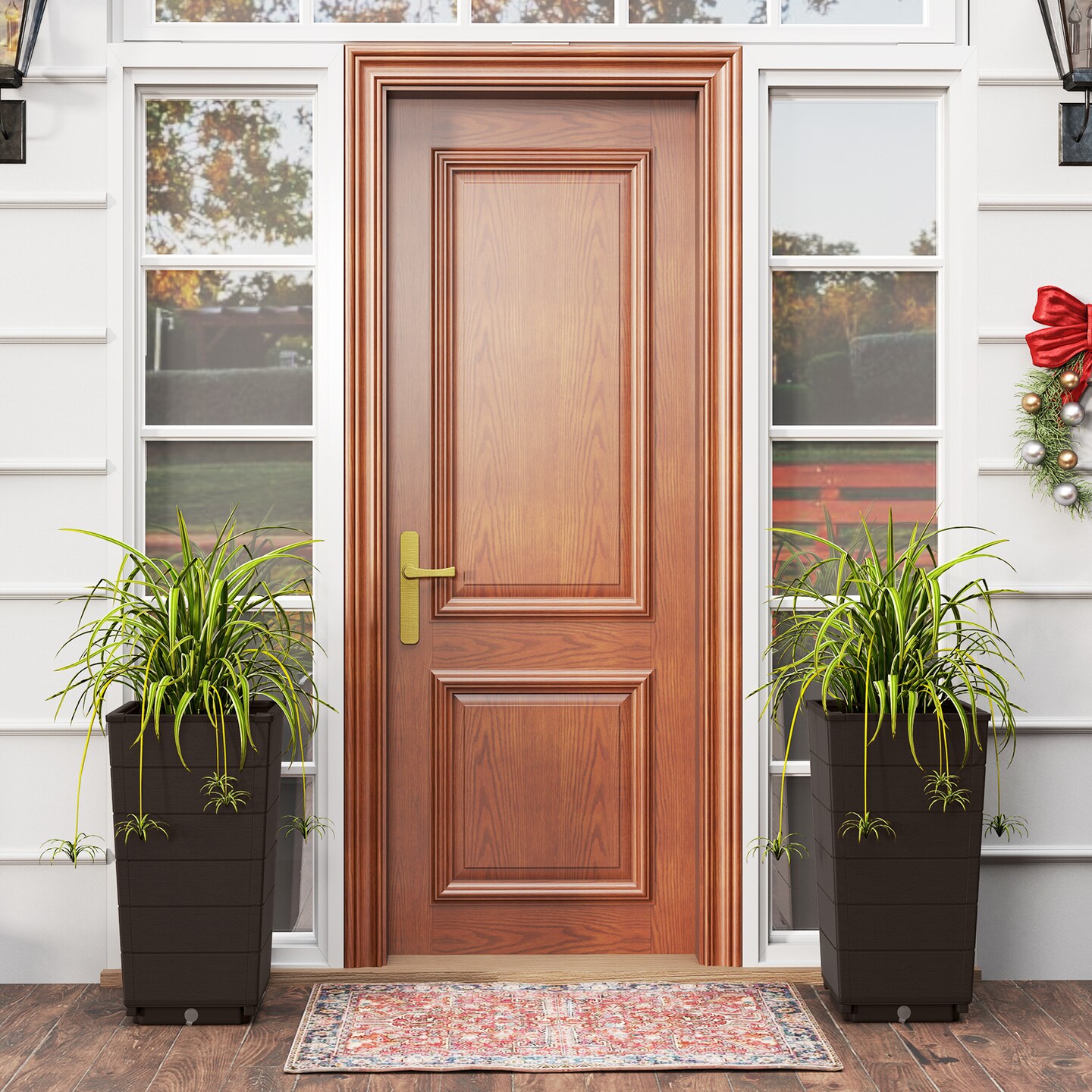 Modern Flower Planter for Front Porch and Lobby