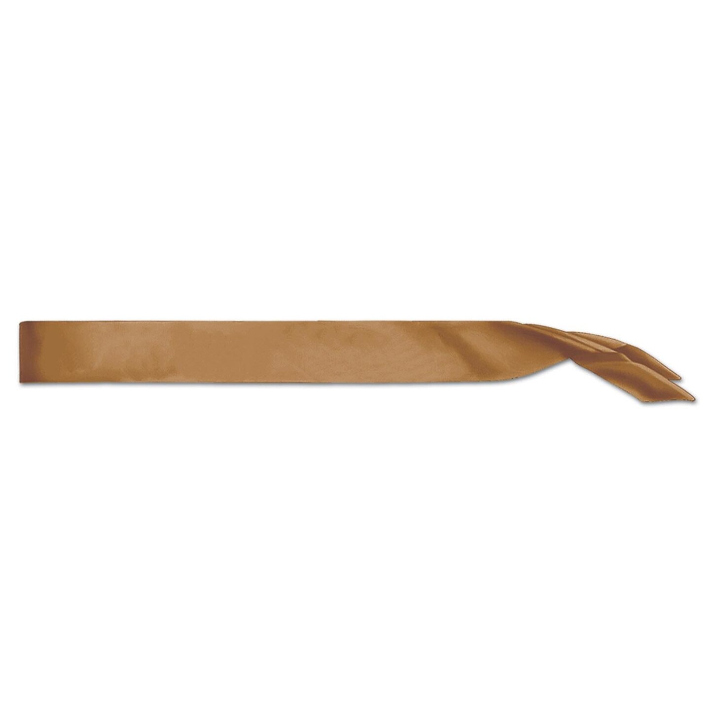 6 Pack Beistle Satin Sash - gold
