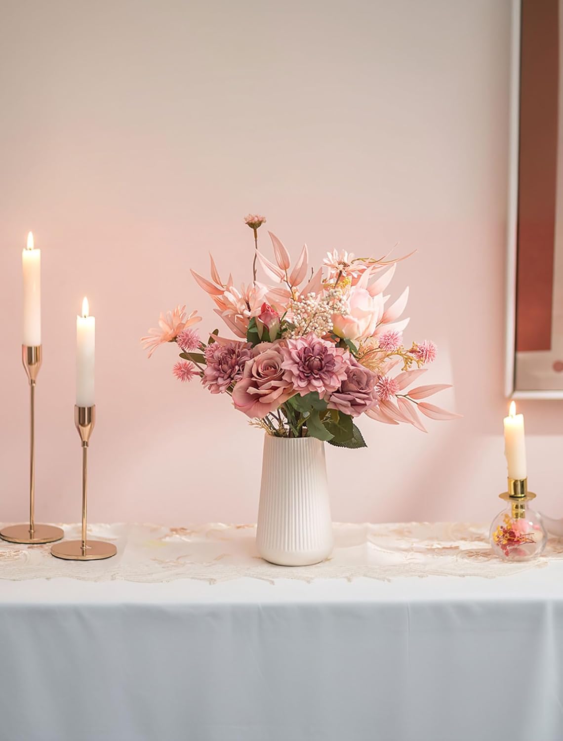 Flower Centerpieces for Tables in Vase