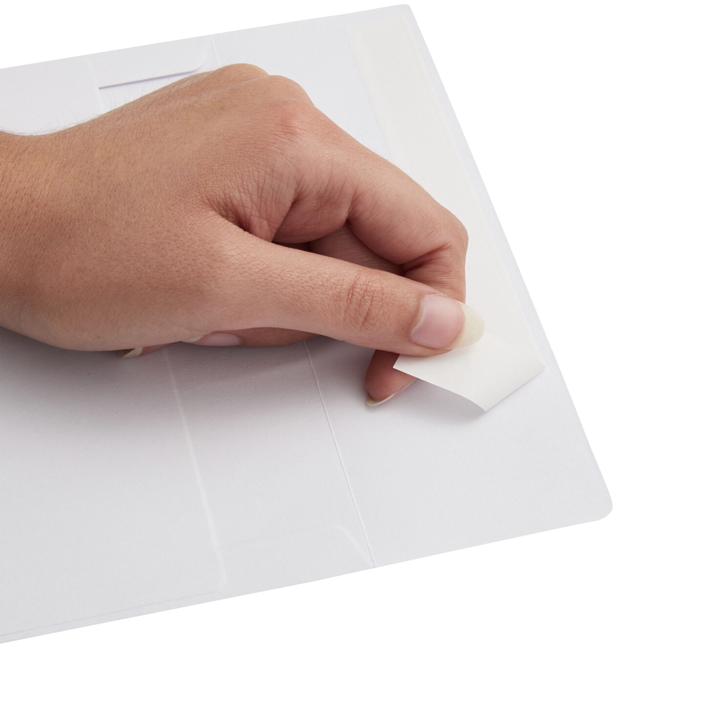 200-Pack 5x7-Inch White Envelopes with Square Flap and Peel and Press Closure for For Birthday, Wedding, and Anniversary Party Invitations, Greeting Cards, Thank You Notes