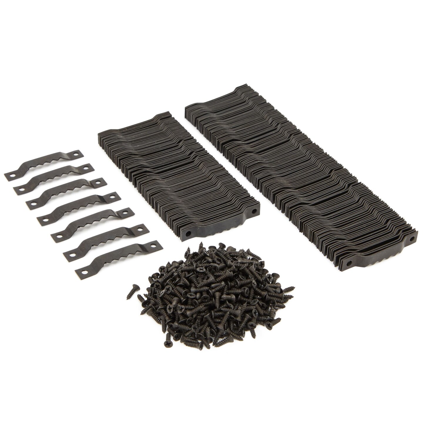 200-Pack Sawtooth Picture Hangers with Small Screws for Wall Decor, Bulk, Heavy Duty, Saw Teeth Hooks for Hanging Picture Frames, Photos, Artwork, Paintings (1.6 in)