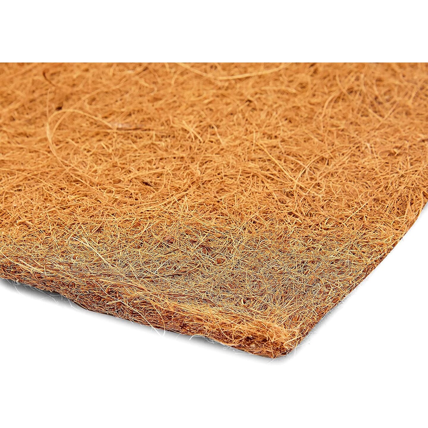 Farmlyn Creek Coco Fiber Substrate Mats for Small Pets, Natural Coir (10 x 20 in, 12 Pack)