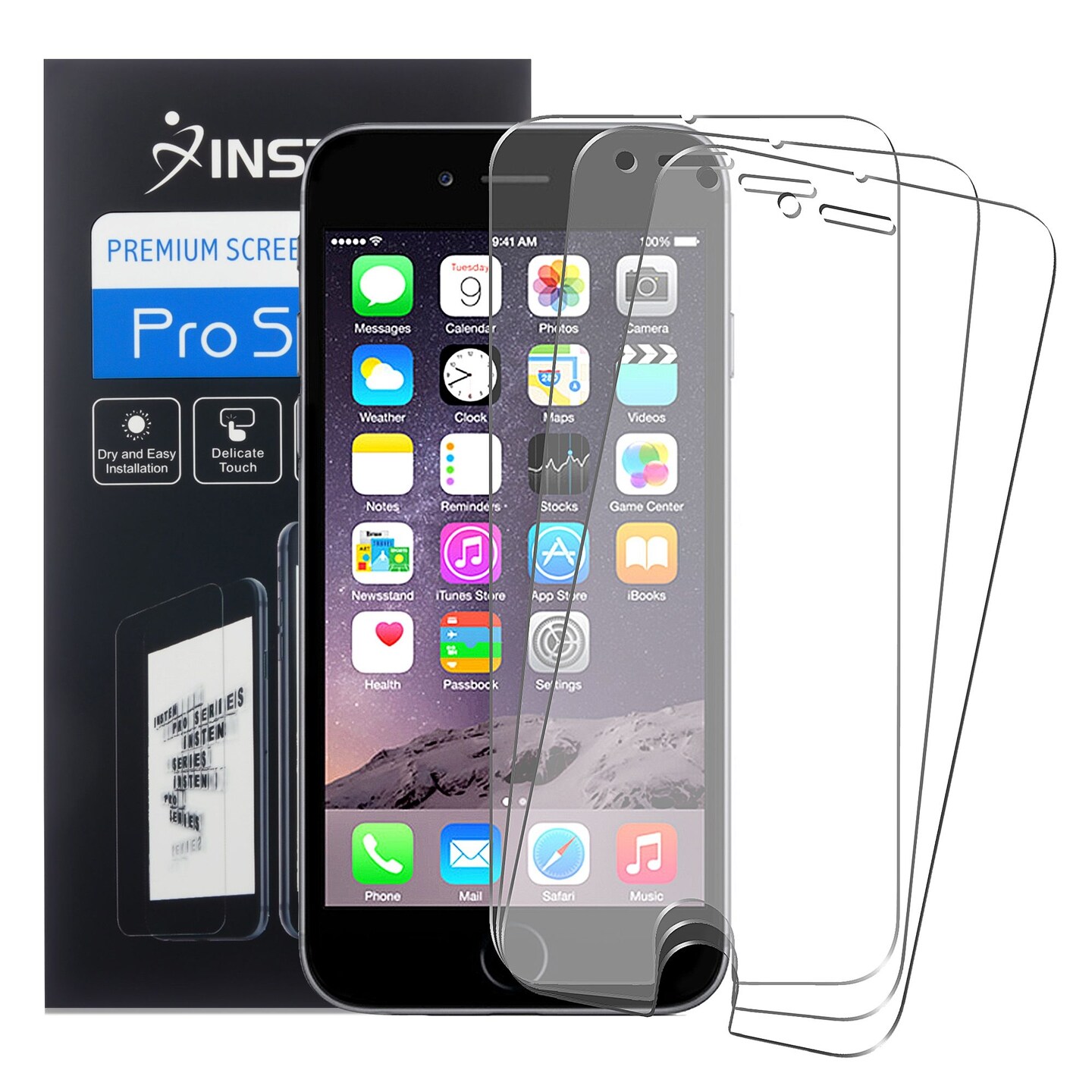 Insten 3 x Clear Screen Protector LCD Guard Shield for iPhone 6S Plus / 6 Plus 5.5&#x22; 5.5 inches